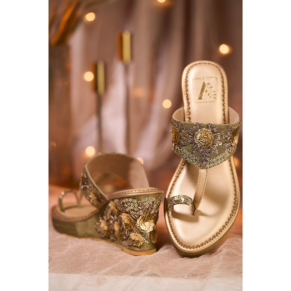 House of Vian Blossom Treasure Wedges Heels