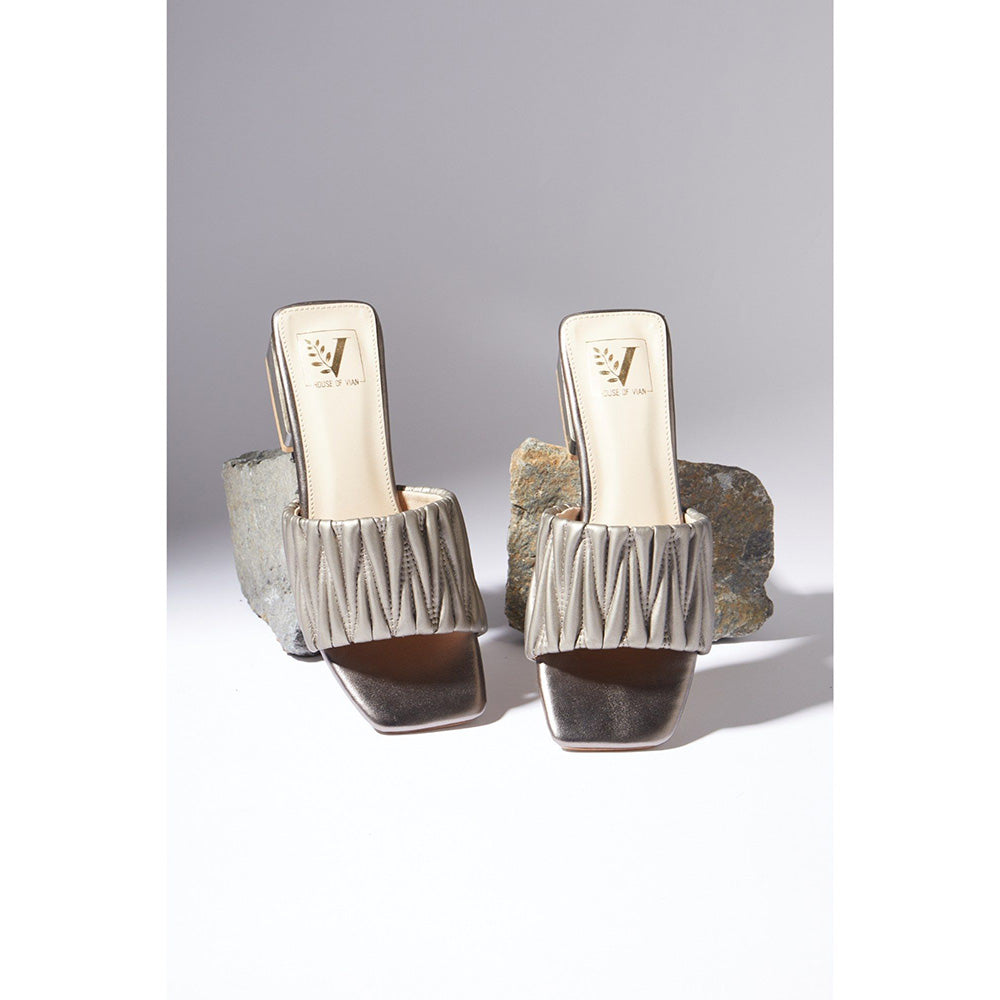 House of Vian Matilda Metal Sandals Heels