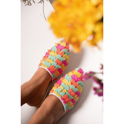 House of Vian Ella Multi-Color Mules