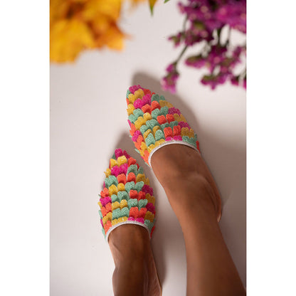 House of Vian Ella Multi-Color Mules