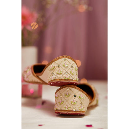 House of Vian Gulmohar Multi-Color Juttis