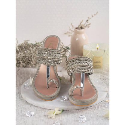 House of Vian Silver Tara Wedges