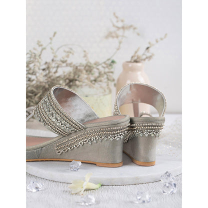 House of Vian Silver Tara Wedges