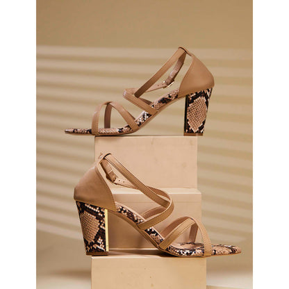 House of Vian Lilith Beige Heels