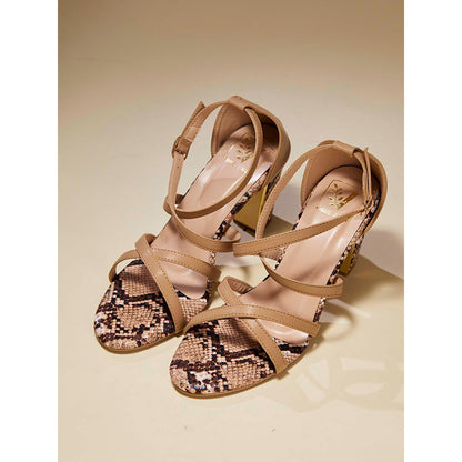House of Vian Lilith Beige Heels