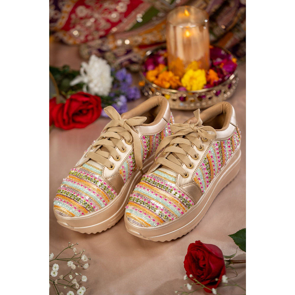 House of Vian Multi-Colour Aurora Sneakers