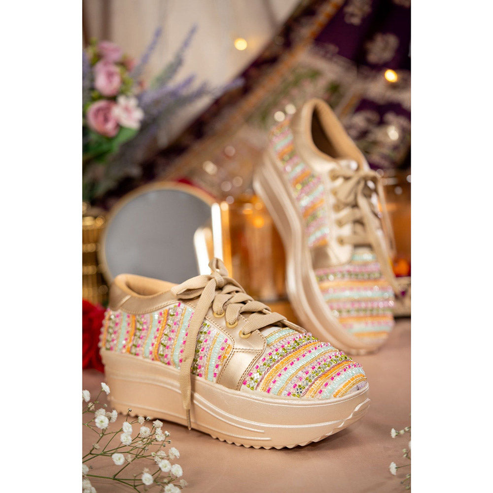 House of Vian Multi-Colour Aurora Sneakers