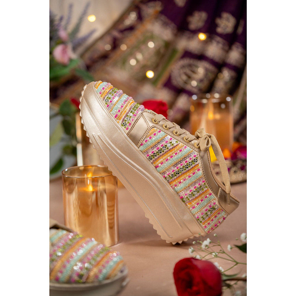 House of Vian Multi-Colour Aurora Sneakers