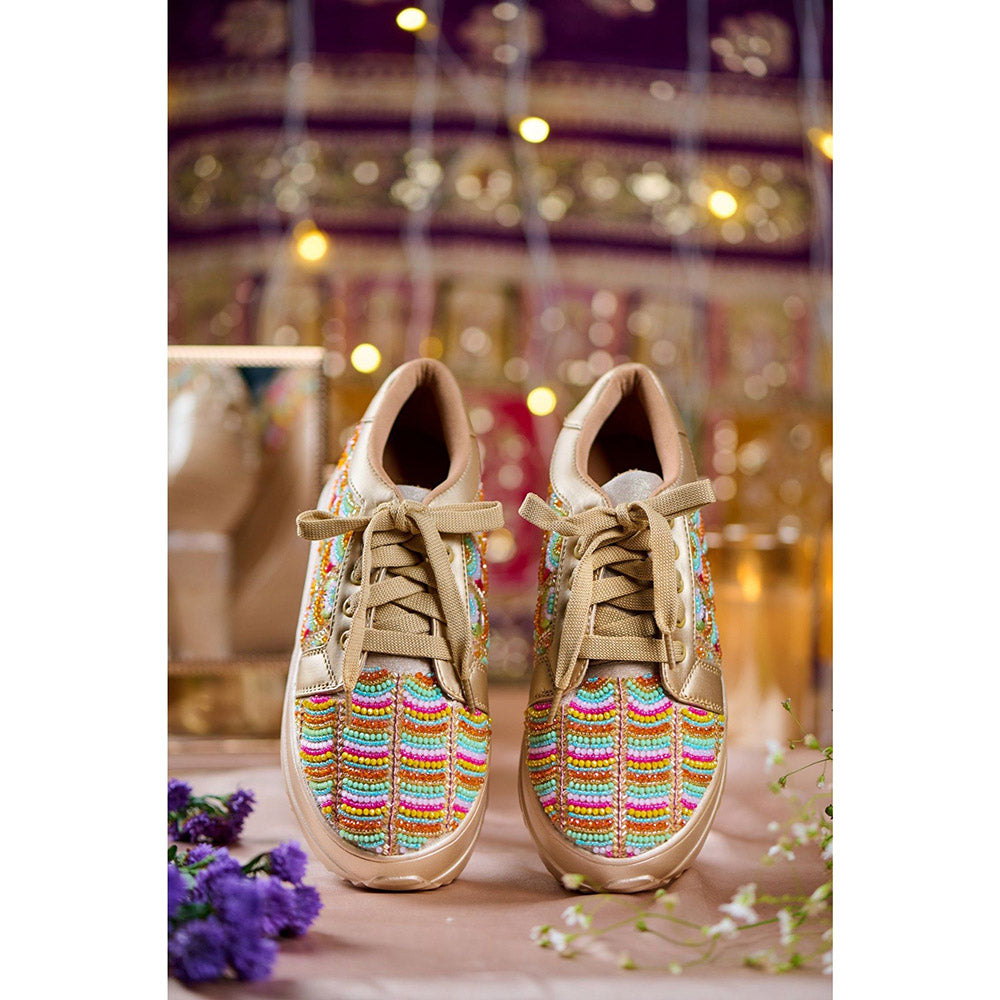 House of Vian Multi-Colour Empress Sneakers