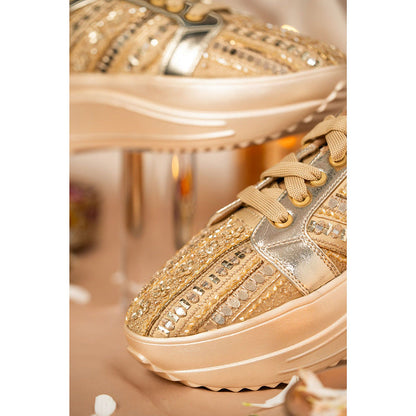 House of Vian Gold Dust Sneakers