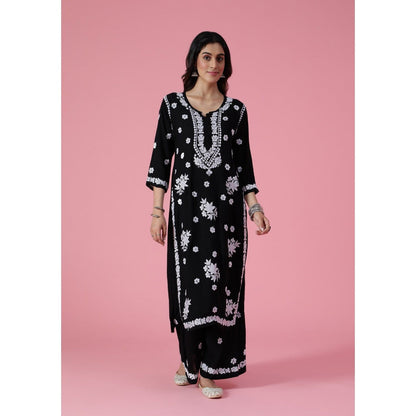 Chikankari Woven Kurta Set