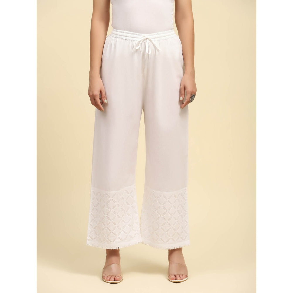 Chikankari Woven Palazzo