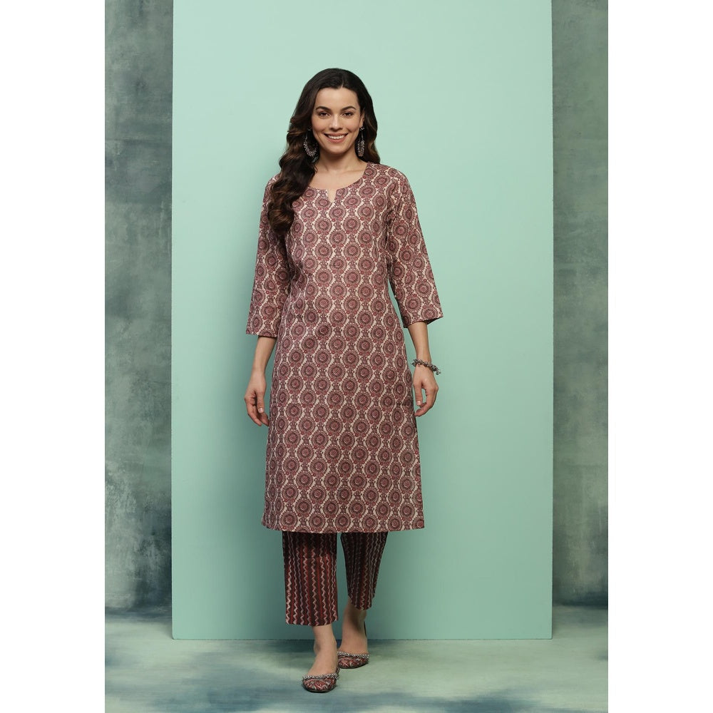 Chikankari Printed Kurta Set