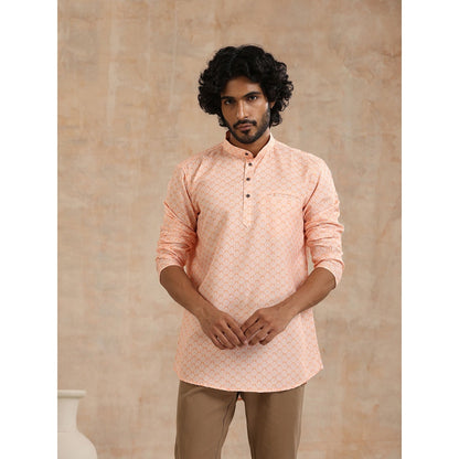 Printed Woven Short Kurta
