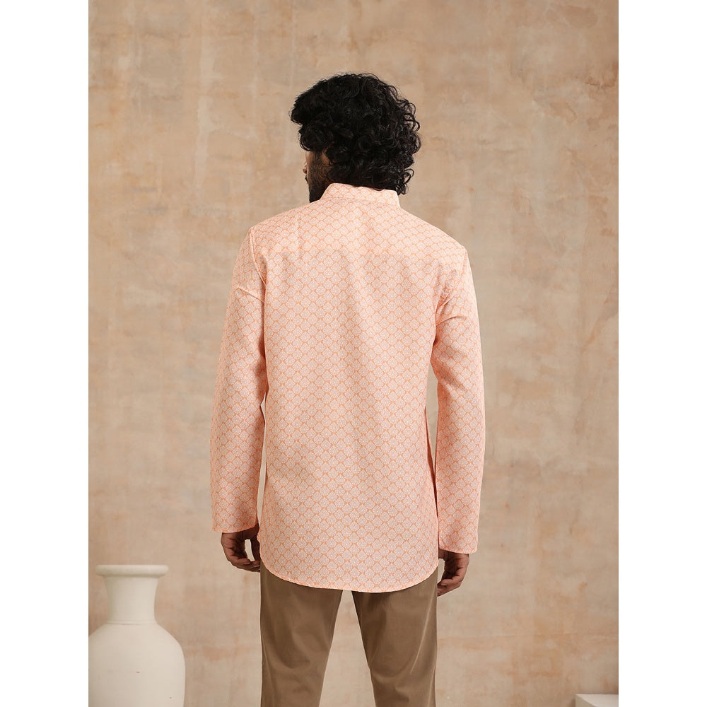 Printed Woven Short Kurta