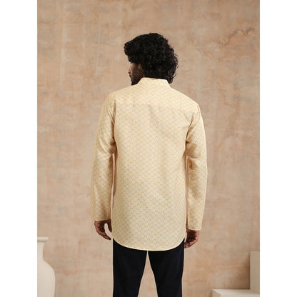 Printed Woven Short Kurta