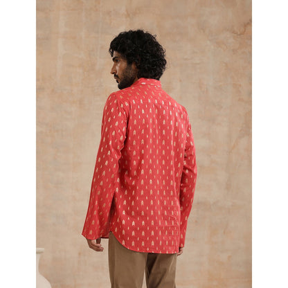 Printed Woven Short Kurta