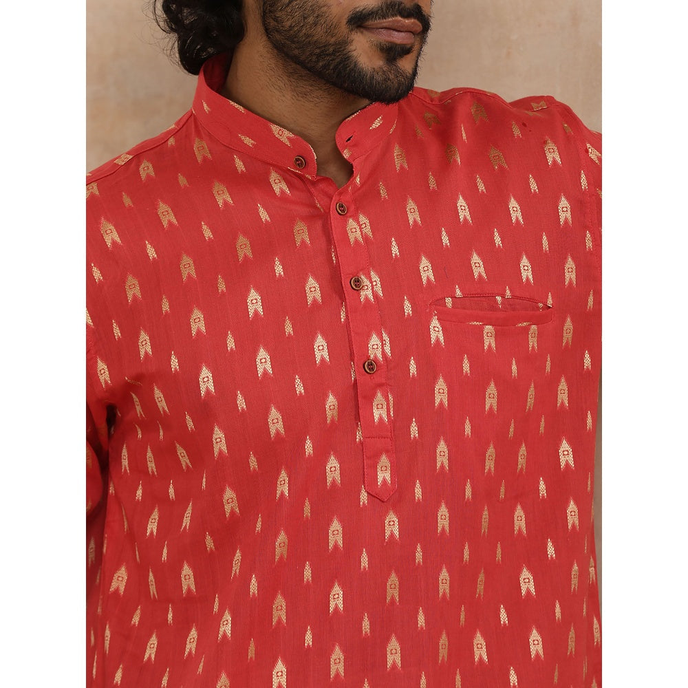 Printed Woven Short Kurta