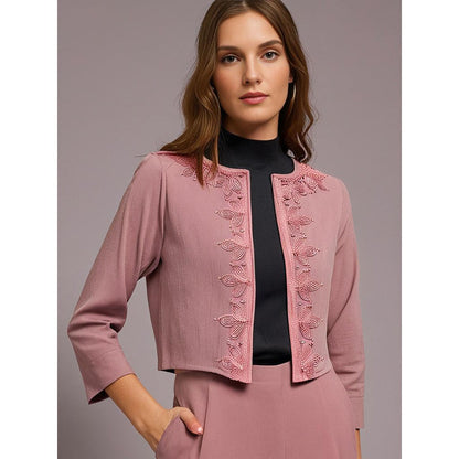 House of duti Pink Sophia Rayon Jacket