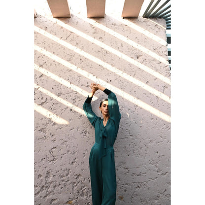 House of duti Bare Green Solid Co-Ord (Set of 2)