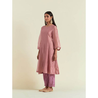 Ikshita Choudhary Dusty Rose Gold Kurta