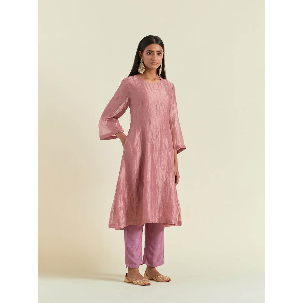 Ikshita Choudhary Dusty Rose Gold Kurta
