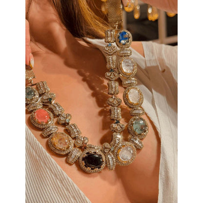 ILLUMINATE JEWELLERY Aura Elizabeth Necklace with Earrings