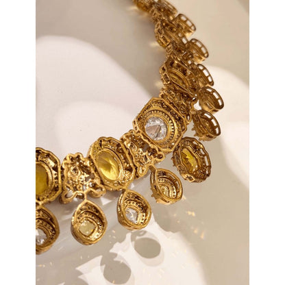 ILLUMINATE JEWELLERY Marina Opalina Necklace with Earrings