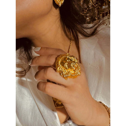 ILLUMINATE JEWELLERY Aura Gold Ring