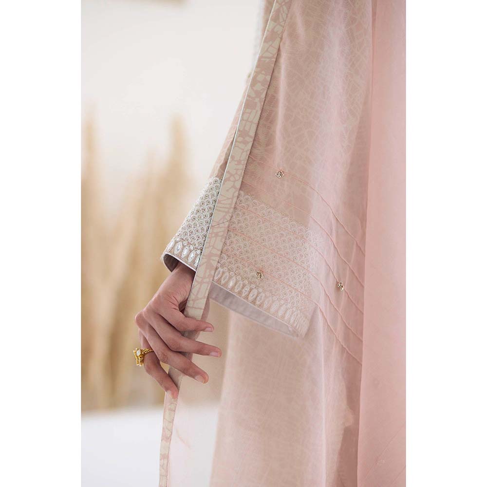 Inej Pink Printed Dupatta