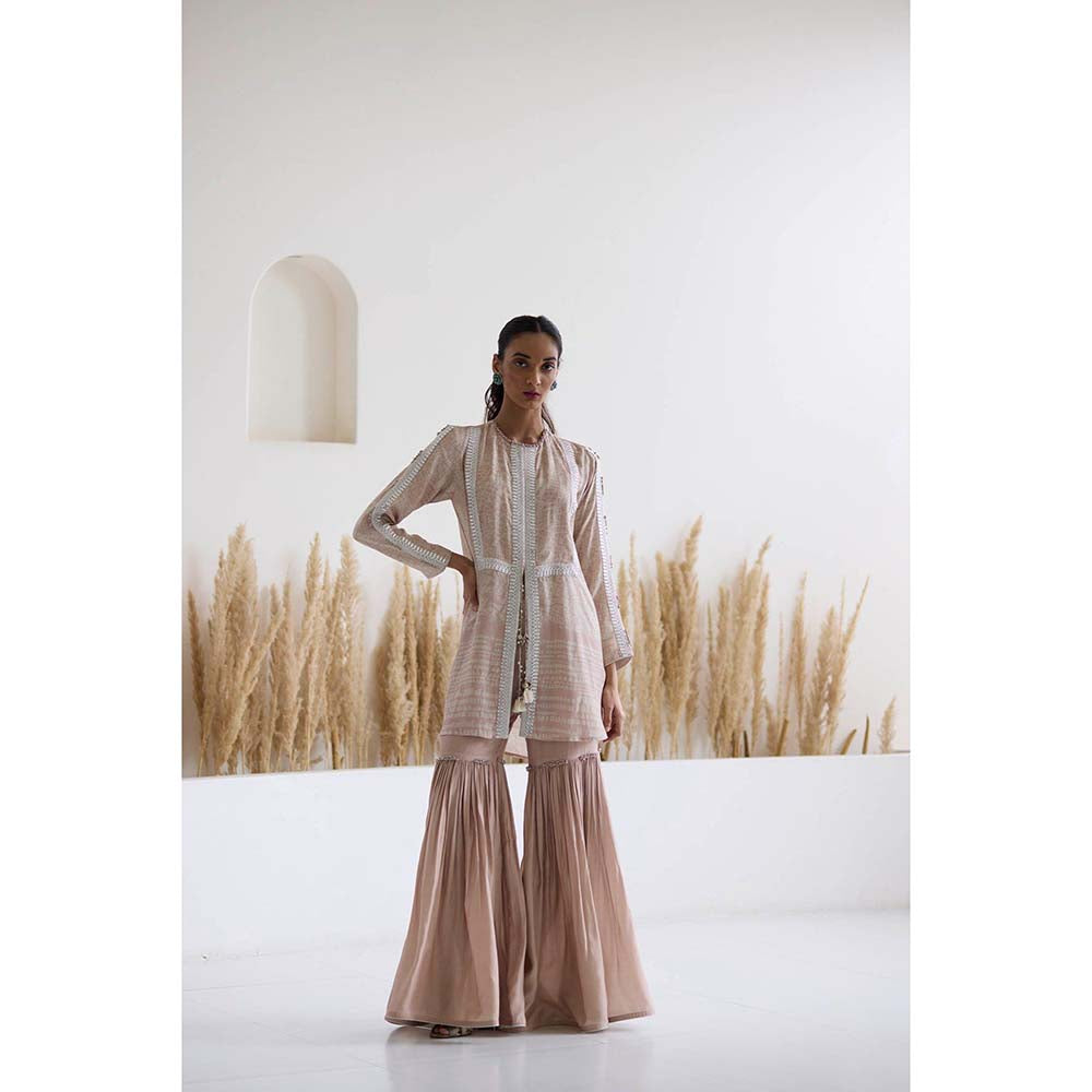 Inej Lakeer Coat with Sharara (Set of 2)