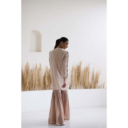 Inej Lakeer Coat with Sharara (Set of 2)