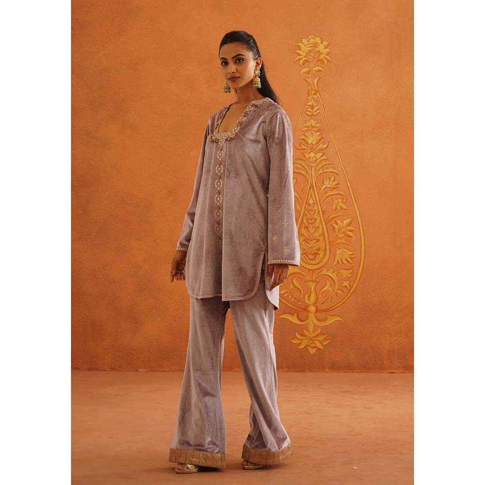 Inej Zeba Lavender A Line Co-Ord (Set of 2)