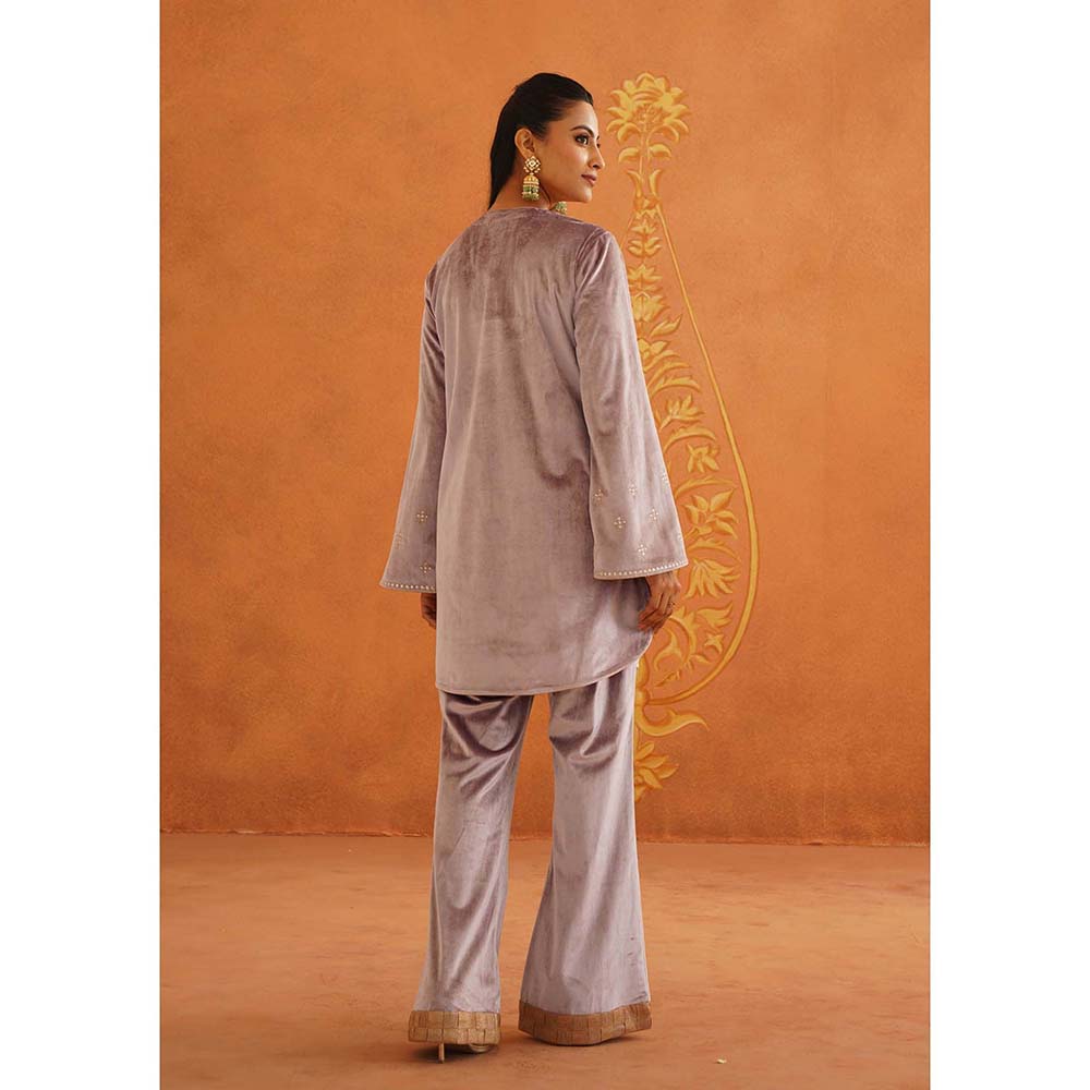 Inej Zeba Lavender A Line Co-Ord (Set of 2)