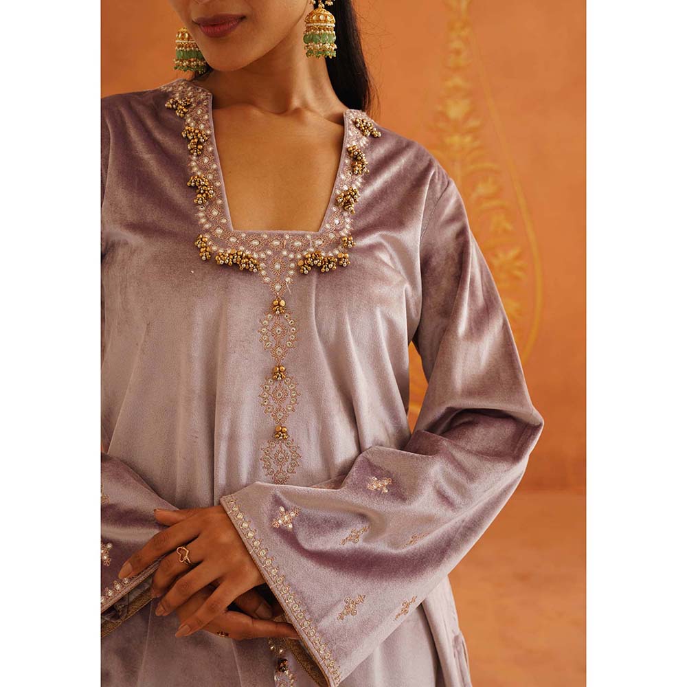 Inej Zeba Lavender A Line Co-Ord (Set of 2)