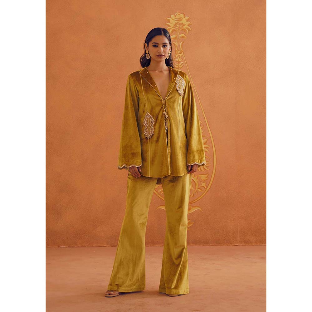 Inej Zeba Mustard Co-Ord (Set of 2)