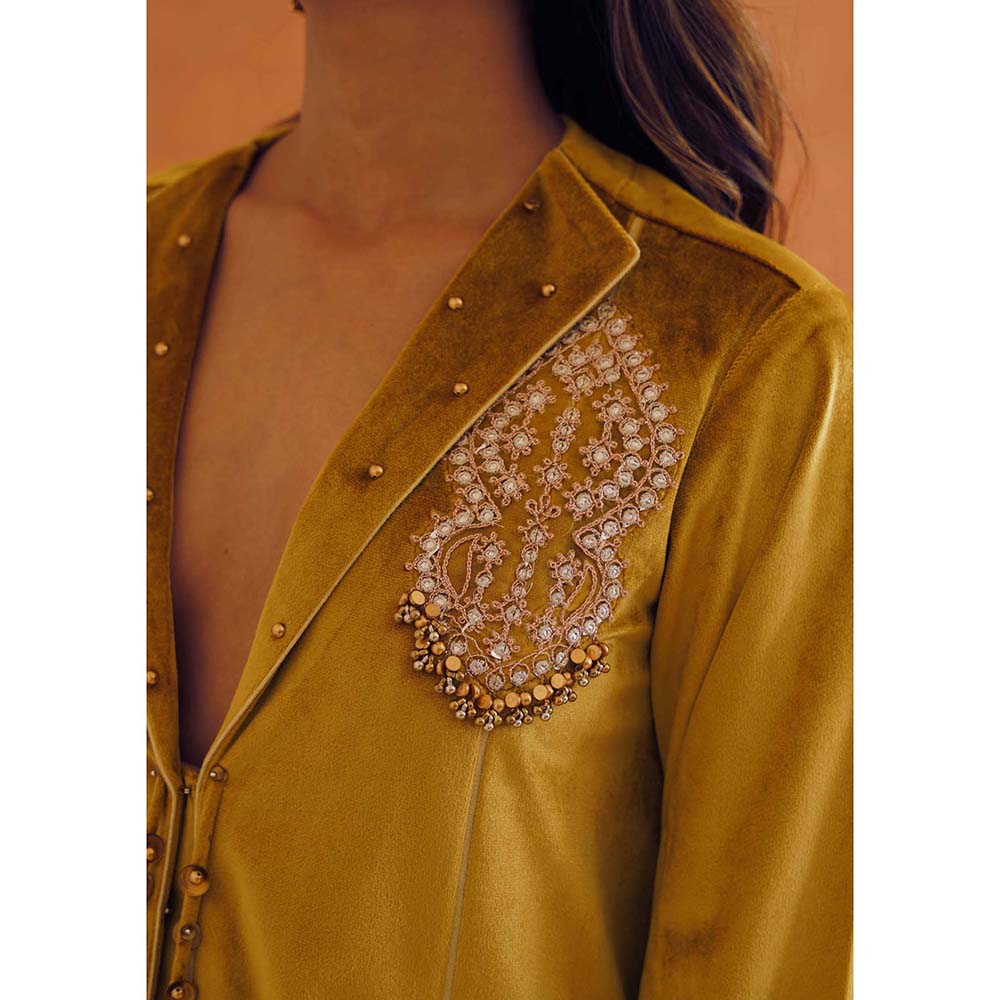 Inej Zeba Mustard Co-Ord (Set of 2)