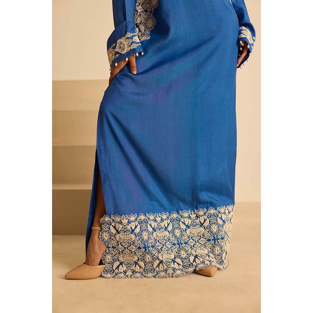 Inej Blue Full Length Dress