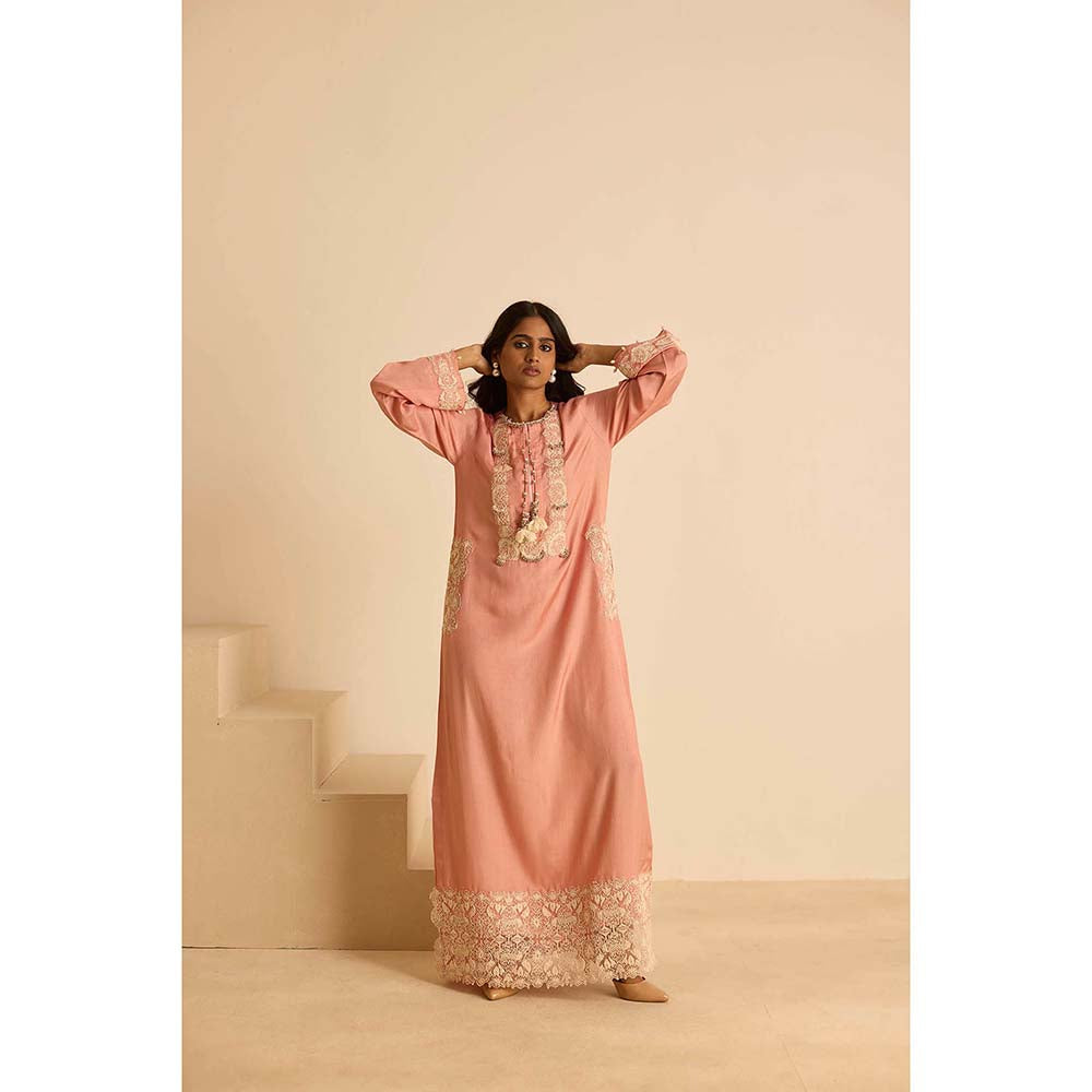 Inej Pink Full Length Dress