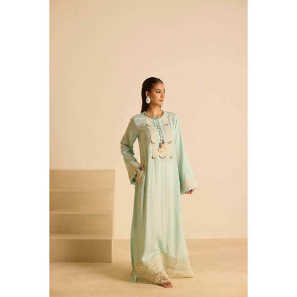 Inej Green Full Length Dress