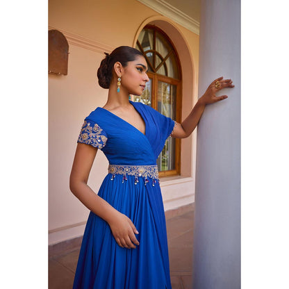 ISHA GUPTA TAYAL Mahika anarkali gown