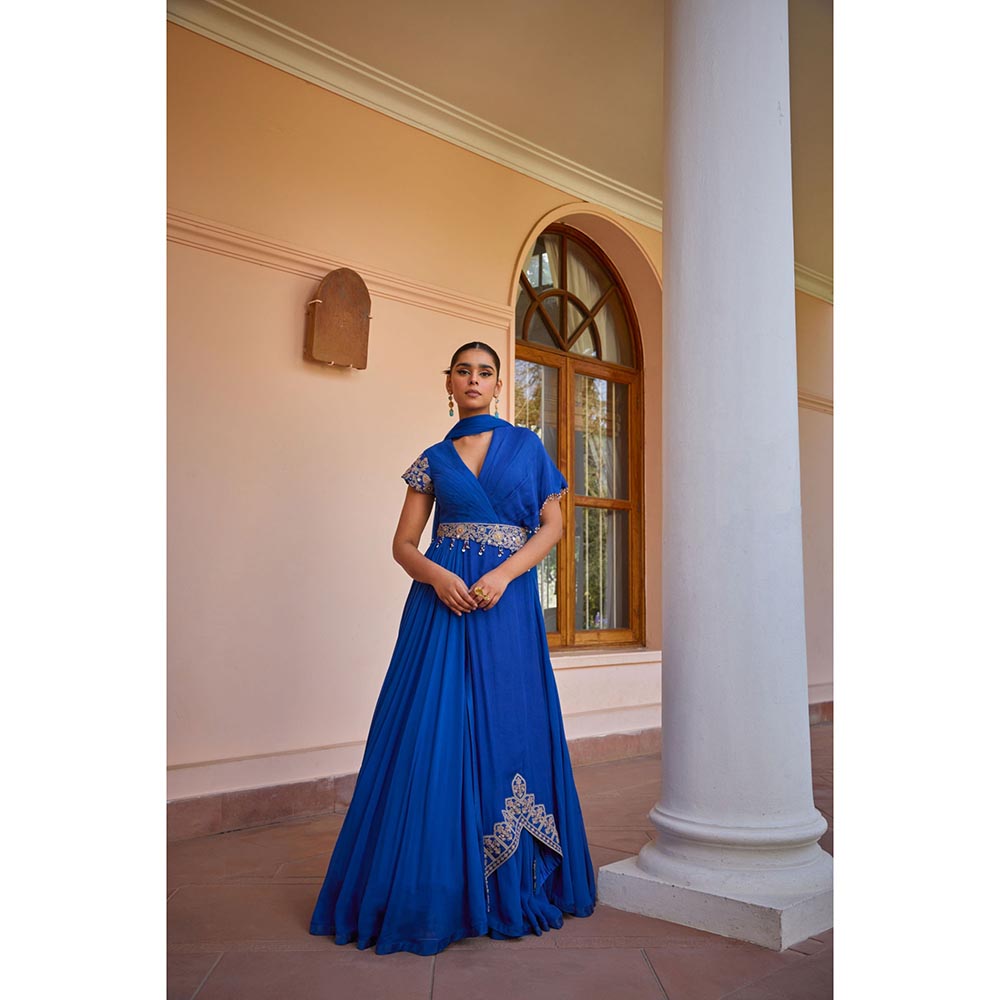 ISHA GUPTA TAYAL Mahika anarkali gown