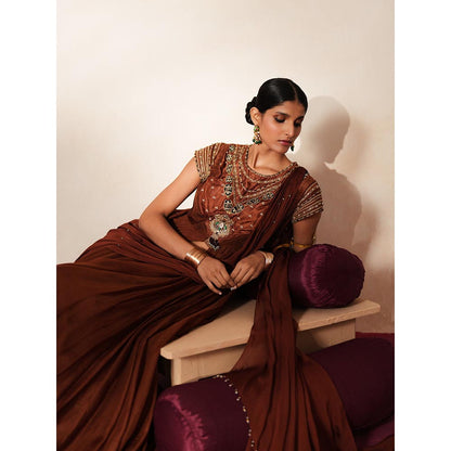 ISHA GUPTA TAYAL Mehfil Anarakli Skirt Set