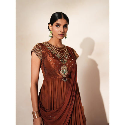 ISHA GUPTA TAYAL Mehfil Anarakli Skirt Set