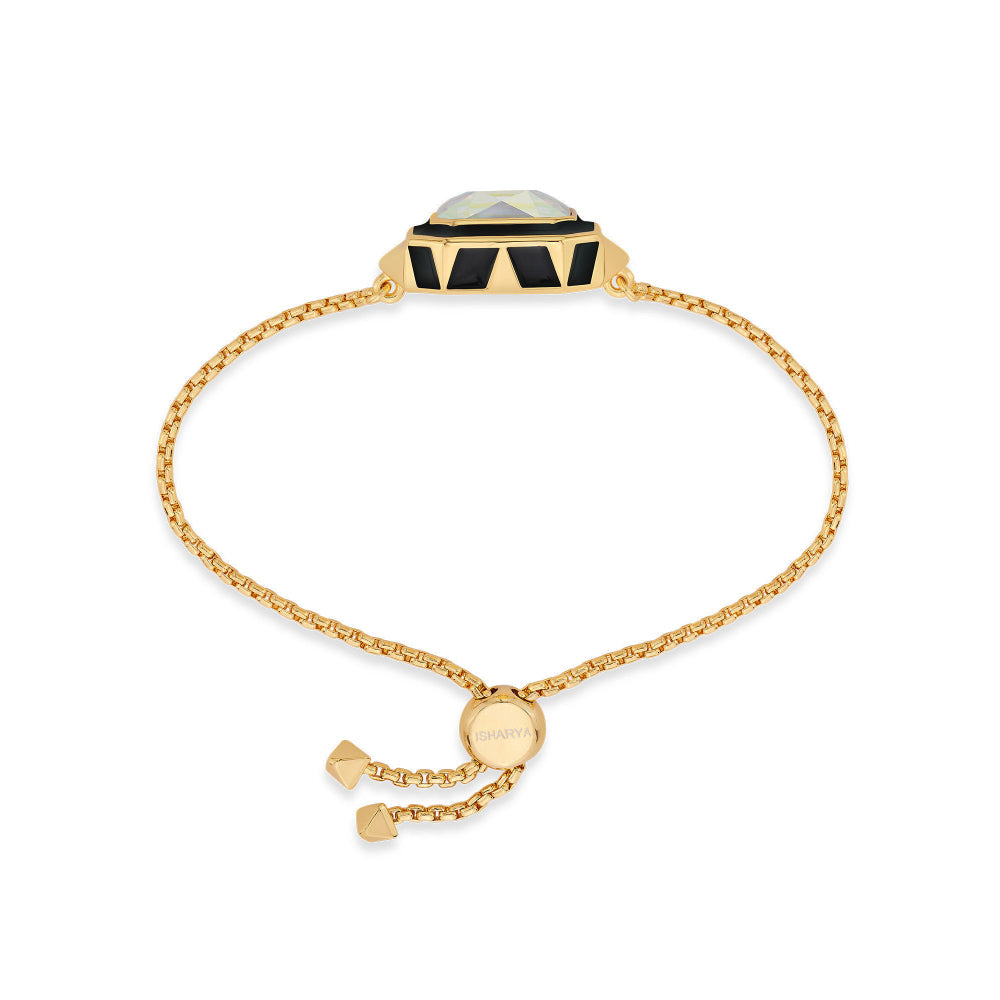 Meraki Black Enamel Bracelet