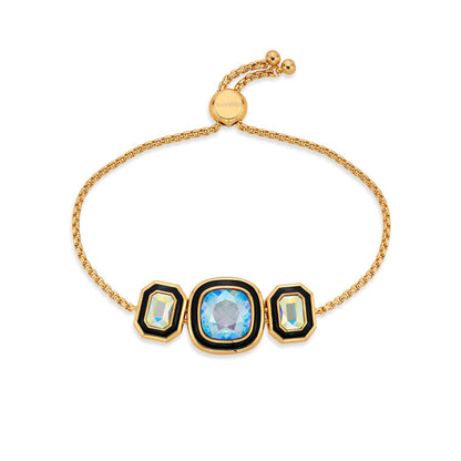 Belle Black Enamel Bracelet