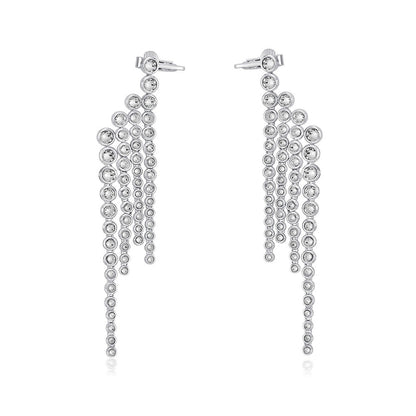Ada CZ Cocktail Earrings
