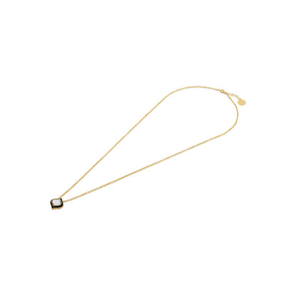 Amina Mirror Duo Necklace