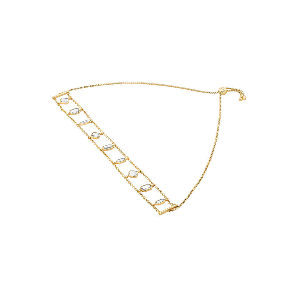 Isharya Amara CZ Choker Necklace in 18kt Gold Plated