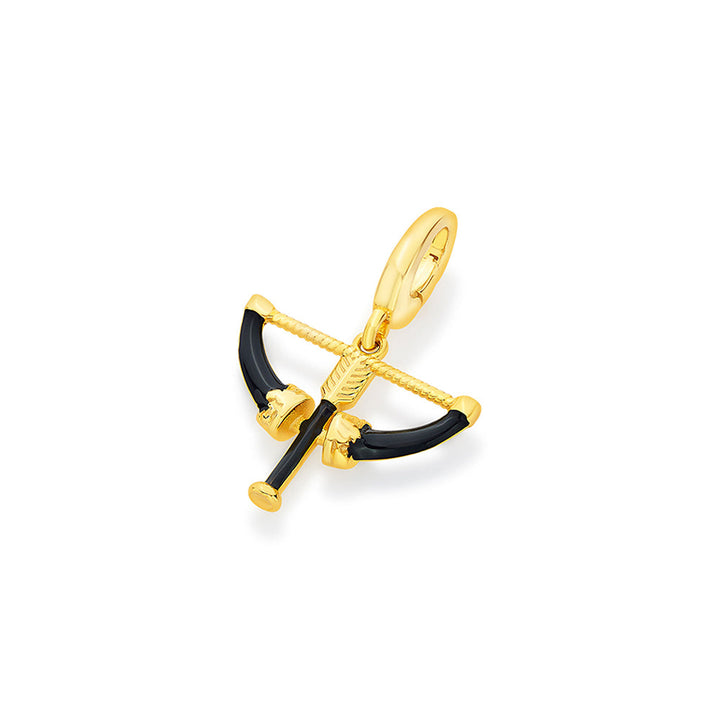 Isharya Bow & Arrow Charm 18Kt Gold Plated